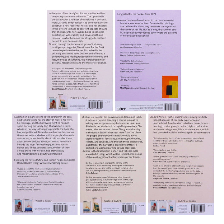 Outline Series by Rachel Cusk 5 Books Collection Set - Fiction - Paperback