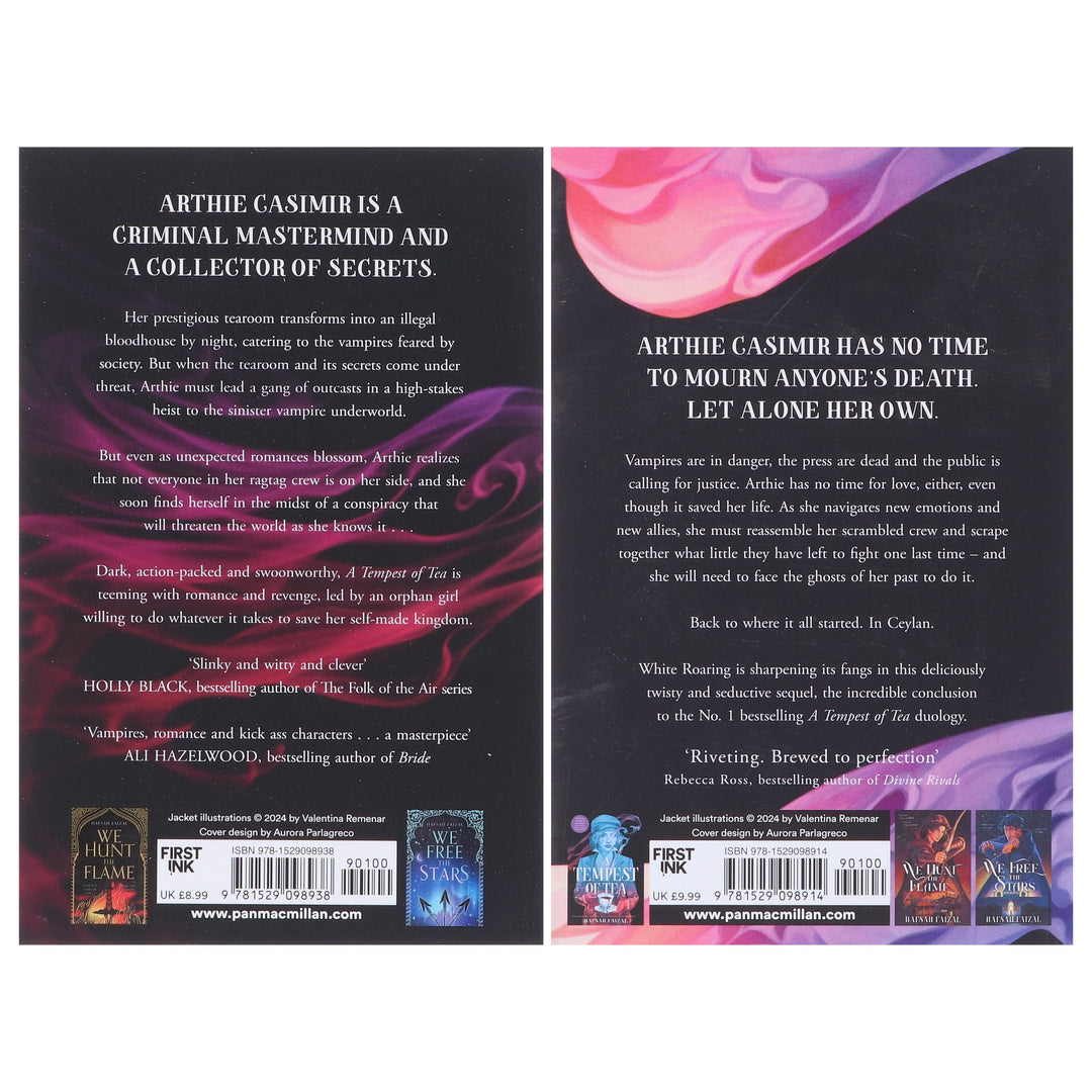 Blood and Tea Series by Hafsah Faizal 2 Books Collection Set - Fiction - Paperback