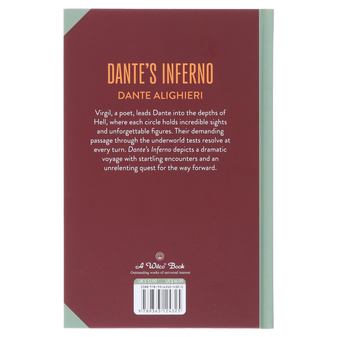 Dante's Inferno by Dante Alighieri - Fiction - Sprayed Edges Hardback