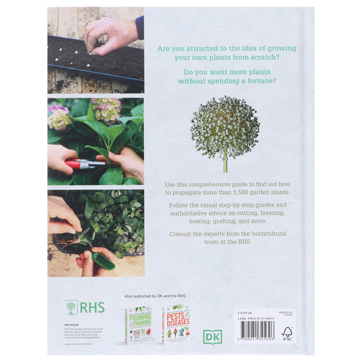 RHS Propagating Plants: How to Create New Plants For Free: by Alan Toogood - Non Fiction - Hardback Non-Fiction DK