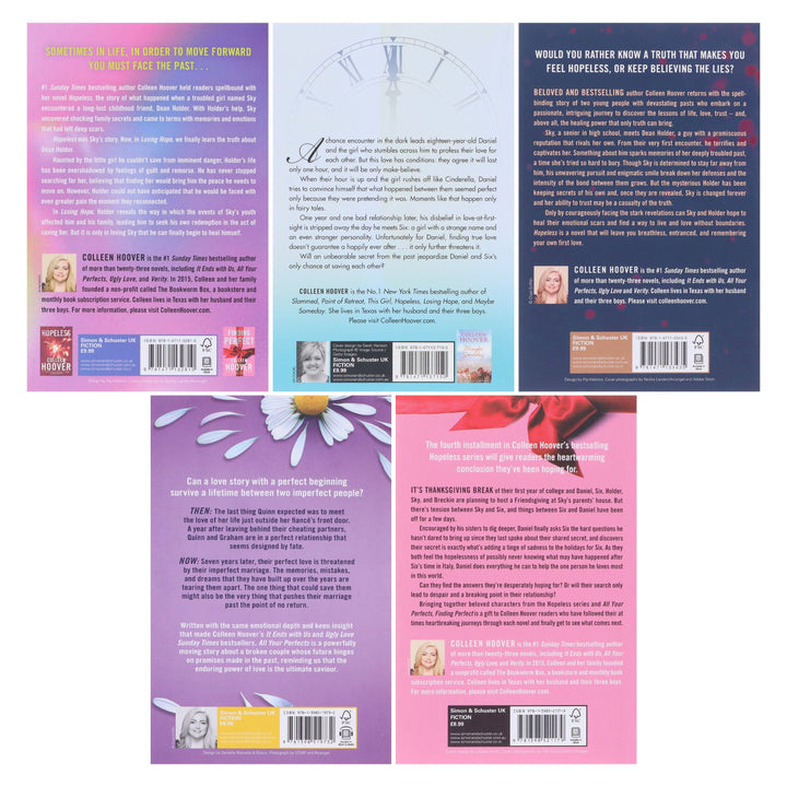 Hopeless Series By Colleen Hoover 5 Books Collection Set - Fiction - Paperback