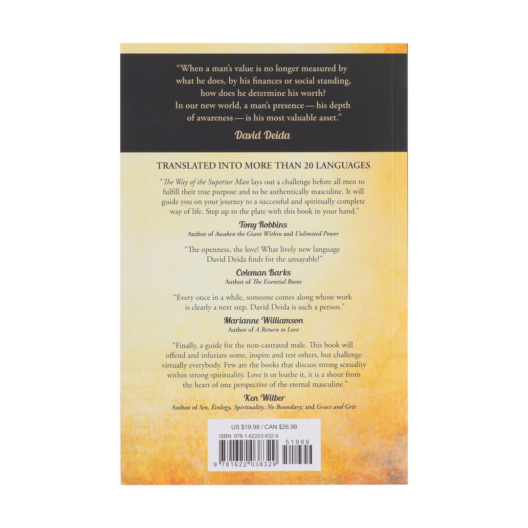The Way of the Superior Man By David Deida (20th Anniversary Edition) - Non Fiction - Paperback