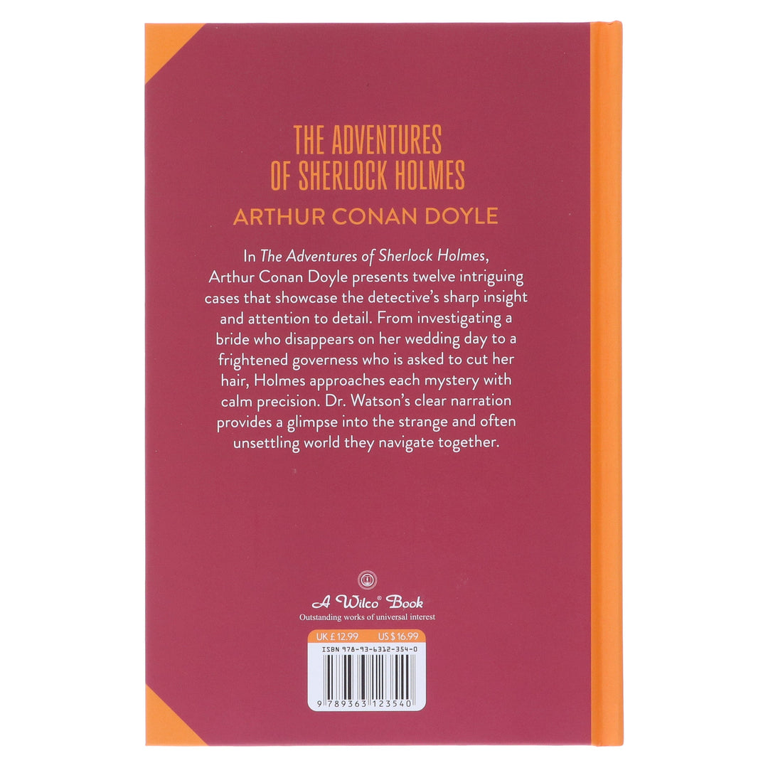 The Adventures of Sherlock Holmes by Sir Arthur Conan Doyle - Fiction - Sprayed Edges Hardback