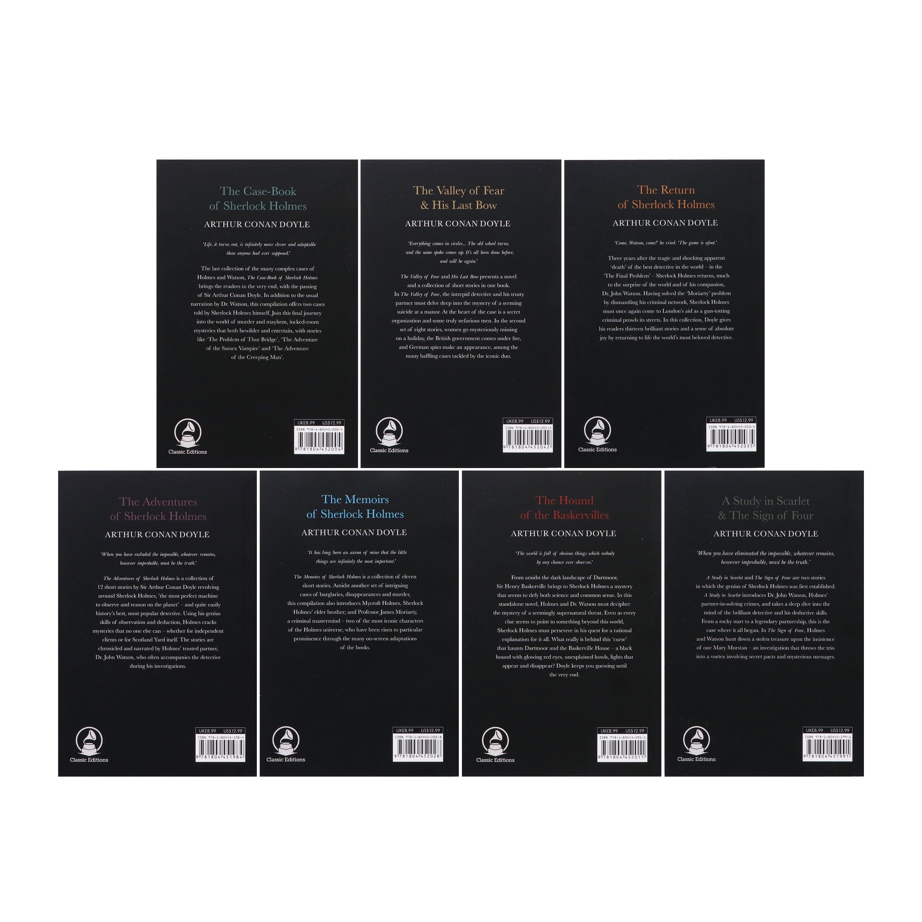 Sherlock Holmes by Arthur Conan Doyle Complete – American Bookworm