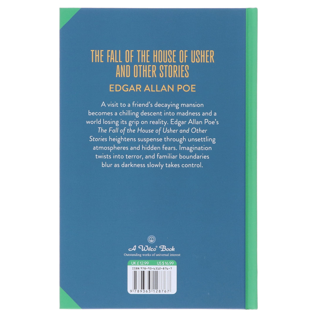 The Fall of the House of Usher & Other Stories by Edgar Allan Poe - Fiction - Sprayed Edges Hardback