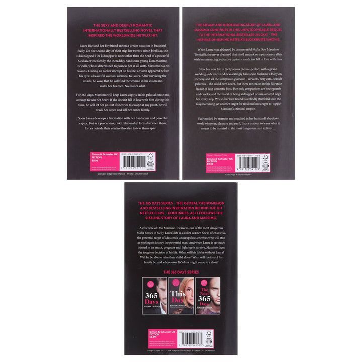 365 Days Series By Blanka Lipinska 3 Books Collection Set - Fiction - Paperback