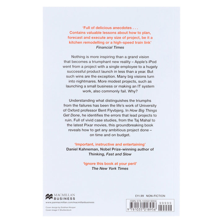 How Big Things Get Done: The Surprising Factors Behind Every Successful Project, from Home Renovations to Space Exploration by Bent Flyvbjerg & Dan Gardner - Non Fiction - Paperback