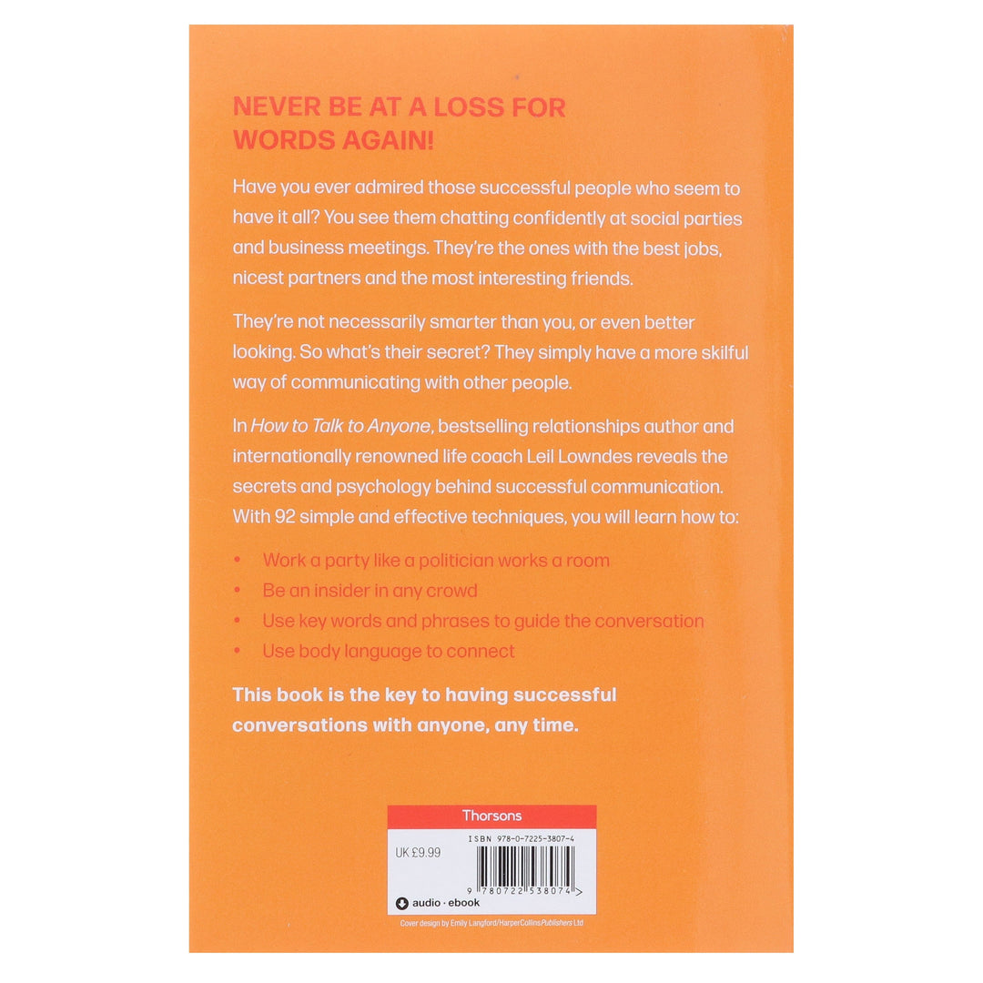 How to Talk to Anyone: 92 Little Tricks For Big Success In Relationships by Leil Lowndes - Non Fiction - Paperback