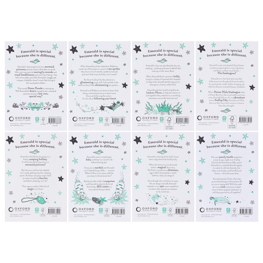 Emerald Series Book 1-8 (World of Isadora Moon) By Harriet Muncaster: 8 Books Collection Set - Ages 5-7 - Paperback