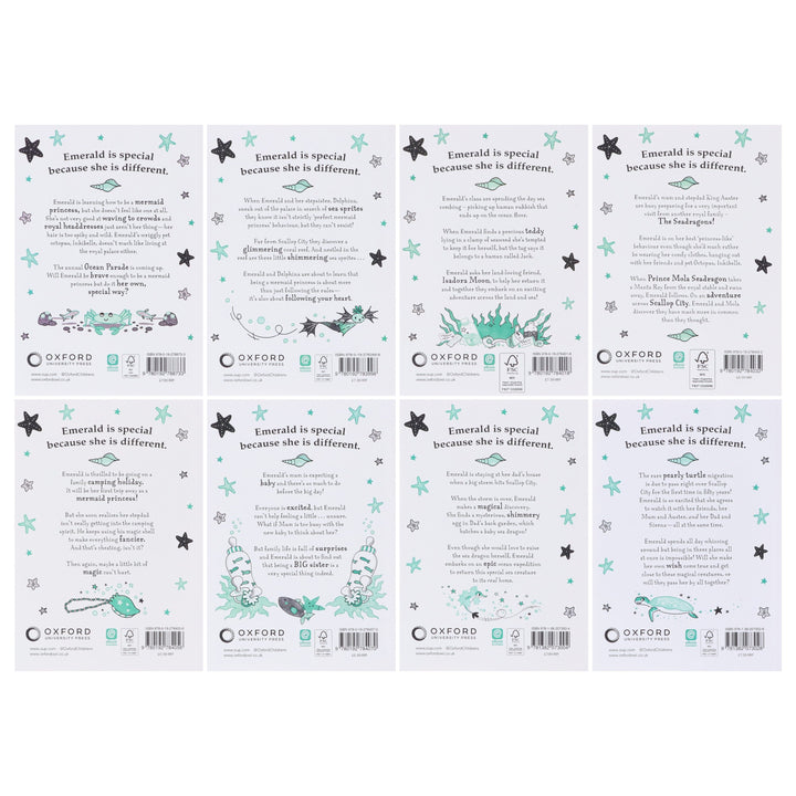 Emerald Series Book 1-8 (World of Isadora Moon) By Harriet Muncaster: 8 Books Collection Set - Ages 5-7 - Paperback