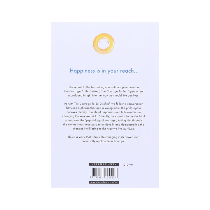 The Courage to be Happy Book By Ichiro Kishimi & Fumitake Koga - Non-Fiction - Paperback Non-Fiction Allen & Unwin