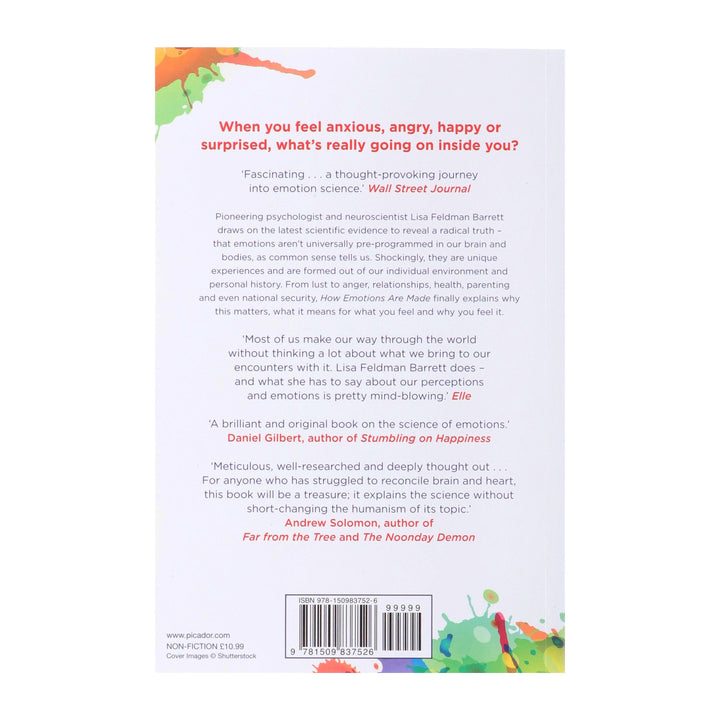 How Emotions Are Made: The Secret Life of the Brain by Lisa Feldman Barrett - Non Fiction - Paperback