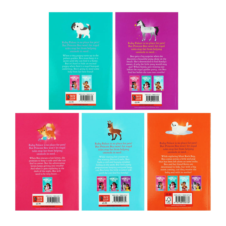 Princess of Pets Series by Paula Harrison: 5 Books Collection Set - Ages 7-10 - Paperback