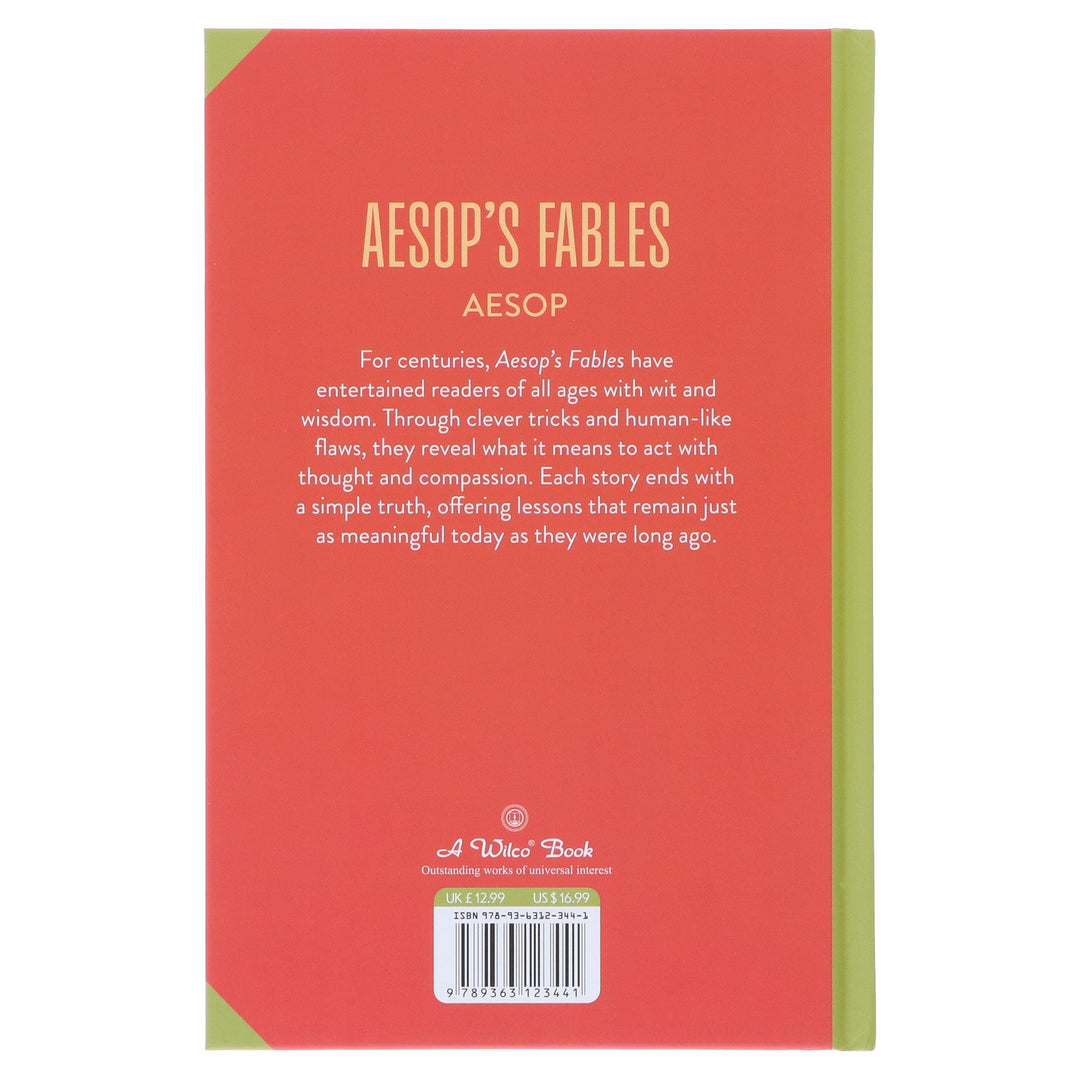 Aesop's Fables by Aesop - Fiction - Sprayed Edges Hardback