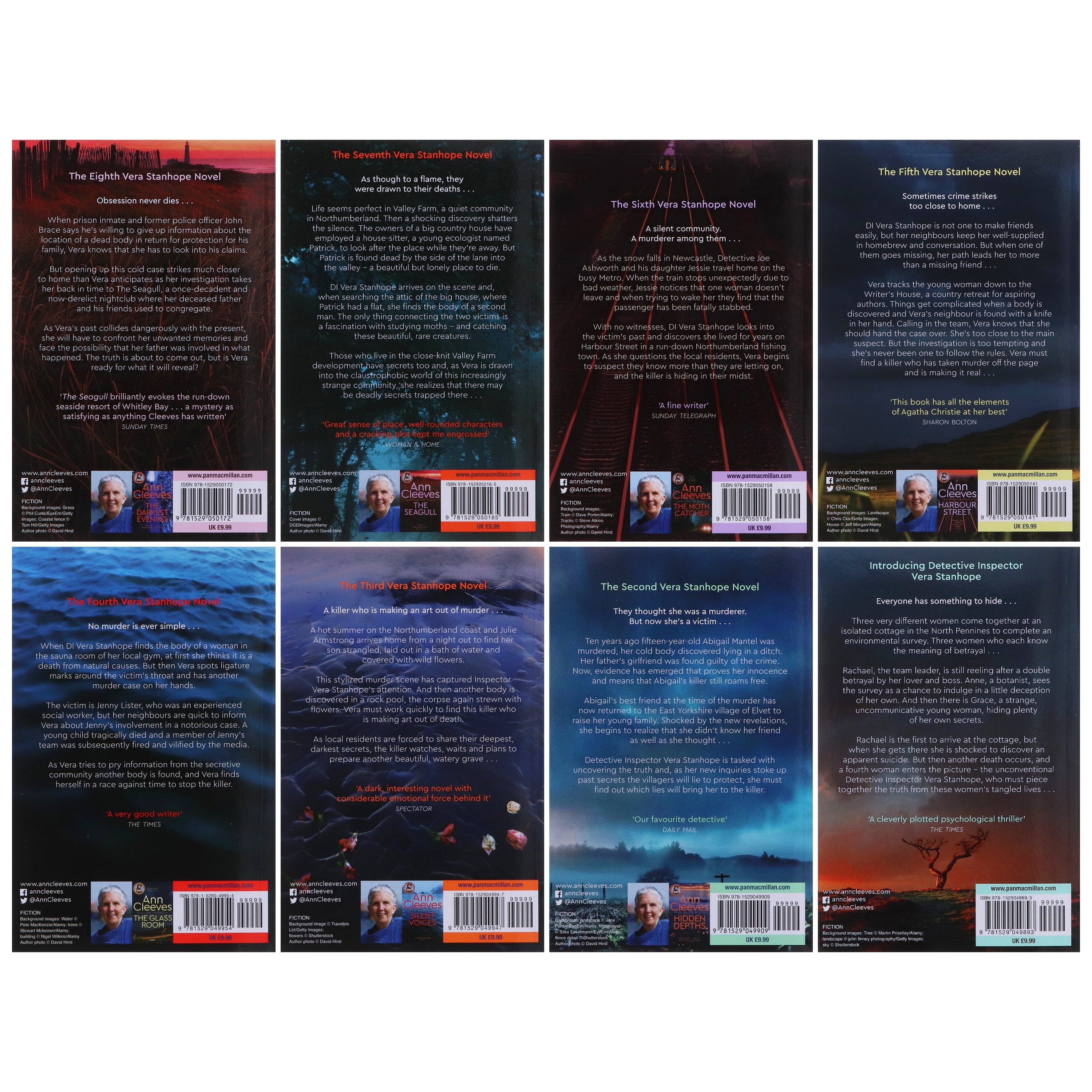 Vera by Ann Cleeves 8 Books Set – American Bookworm