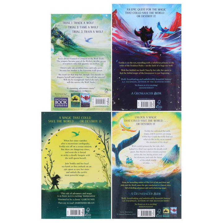 The Geomancer Series By Kiran Millwood Hargrave 4 Books Collection Set - Ages 9+ - Paperback
