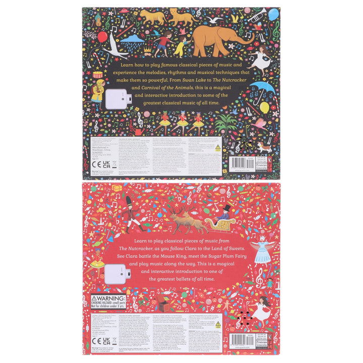 The Story Orchestra Series (I Can Play & The Nutcracker) Learn 8 Easy Pieces From the Series! 2 Books Collection Set - Ages 4-7 - Hardback