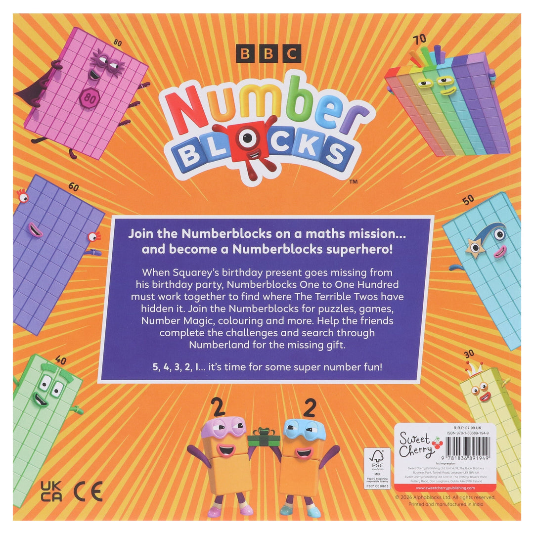 Numberblocks Superheroes: A Numberblocks Activity Book - Ages 3+ - Paperback