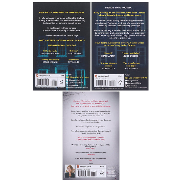 The Family Upstairs Series by Lisa Jewell 3 Books Collection Set - Fiction - Paperback