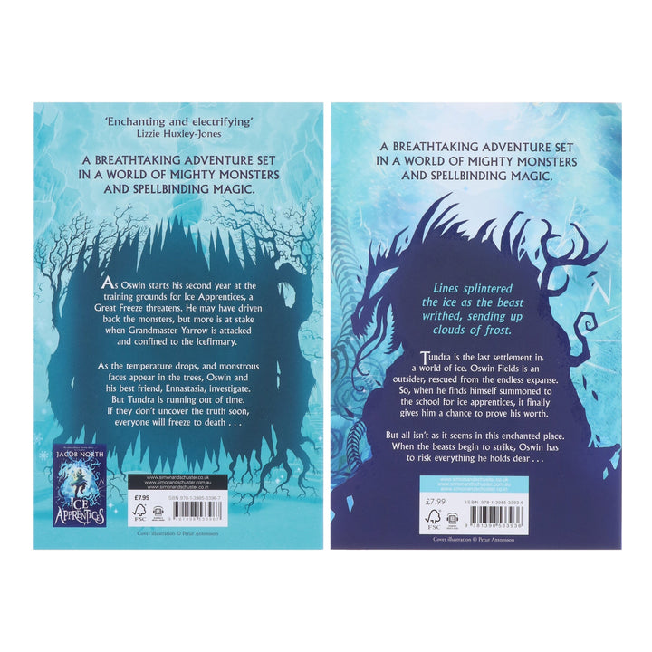 Ice Apprentices Series by Jacob North 2 Books Collection Set - Ages 9+ - Paperback