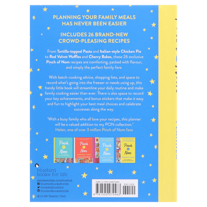 Pinch of Nom Family Meal Planner: Includes 26 Recipes - Non Fiction - Spiral Bound/Hardback