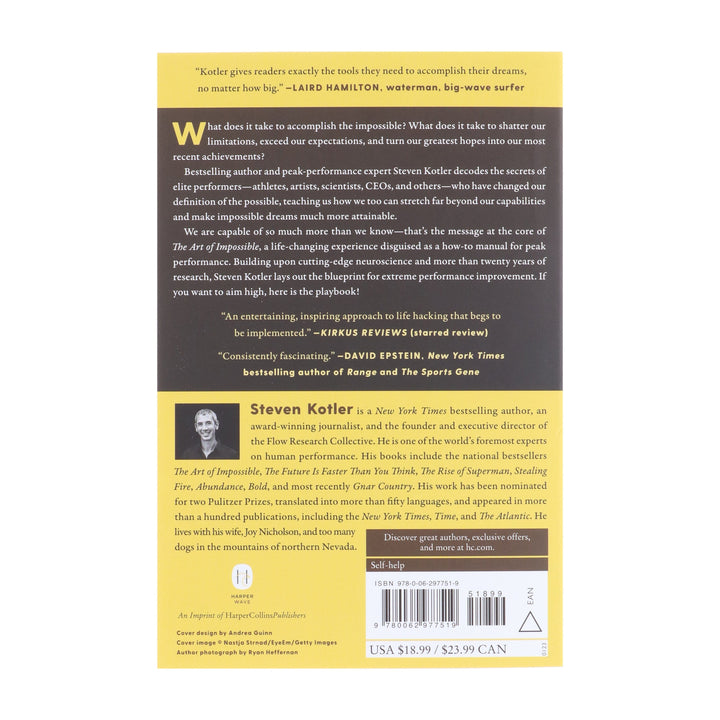 The Art of Impossible: A Peak Performance Primer by Steven Kotler - Non Fiction - Paperback