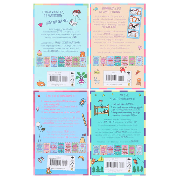 Lottie Brooks Series By Katie Kirby 4 Books Collection Set - Ages 9-12 - Paperback