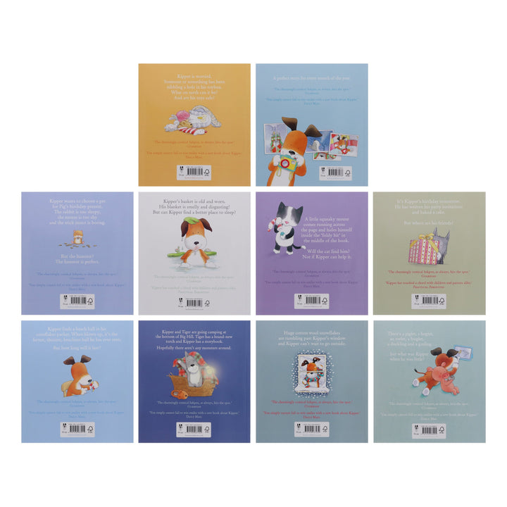 Kipper's World Collection by Mick Inkpen (Kipper the Dog) 10 Books Box Set  - Ages 3-5 - Paperback