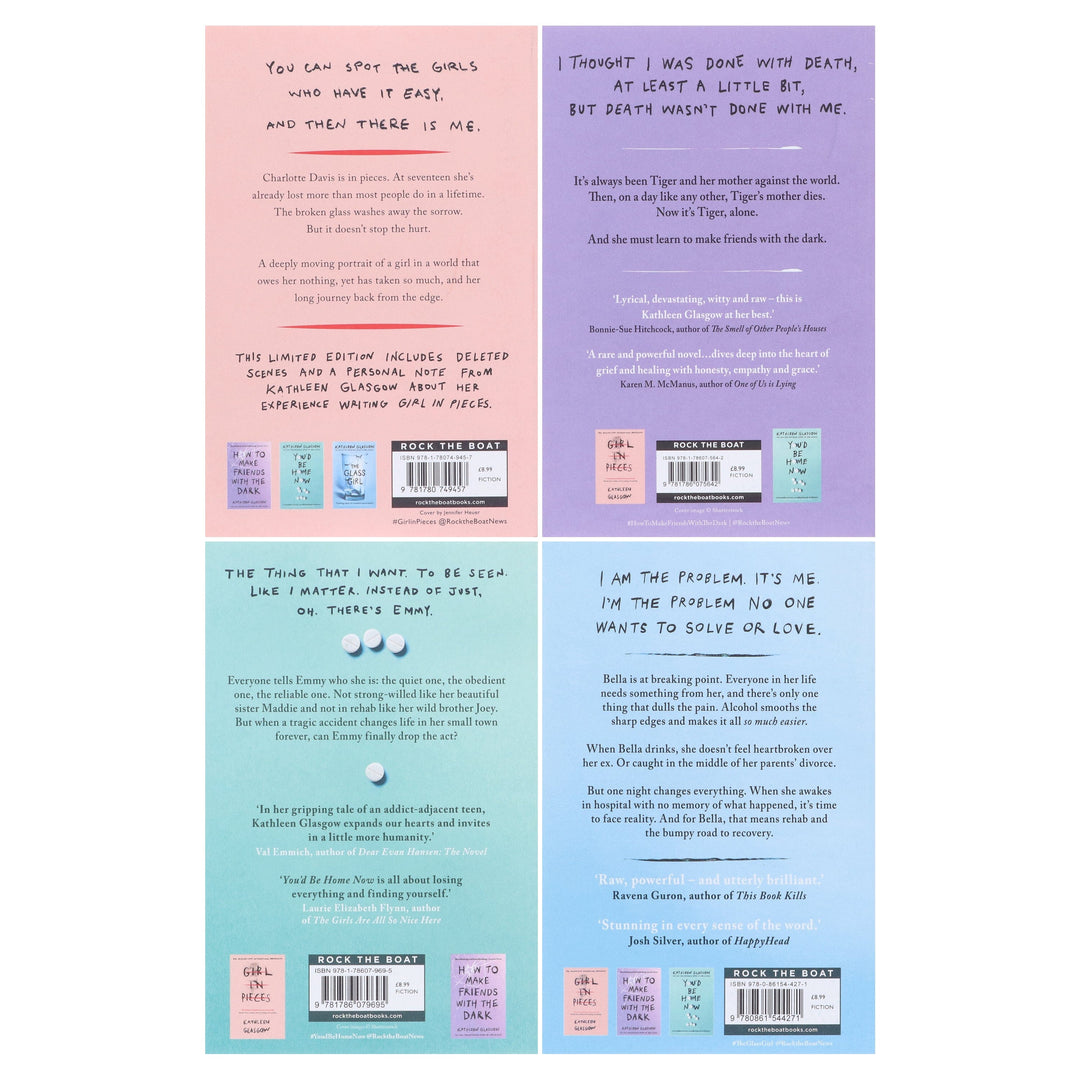 Kathleen Glasgow 4 Books Collection Set - Ages 13-18 - Paperback