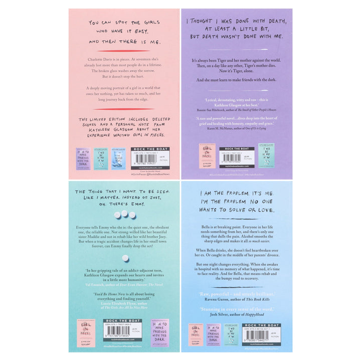 Kathleen Glasgow 4 Books Collection Set - Ages 13-18 - Paperback