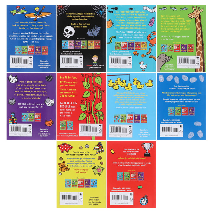 Daisy & The Trouble With Kittens By Kes Gray 10 Books Collection Set - Ages 9-14 - Paperback