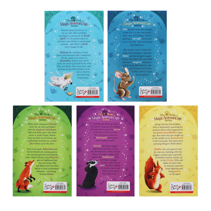 Magic Animal Cafe By Stella Tarakson 5 books Collection box set - Ages 7-9 - Paperback