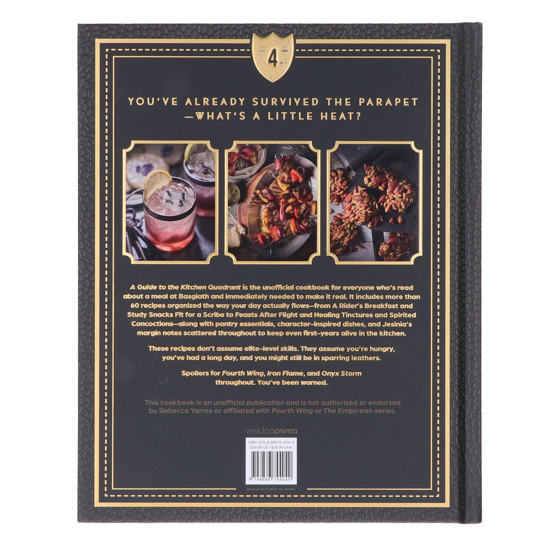 A Guide to the Kitchen Quadrant: The Unofficial Fourth Wing Cookbook by Chelsea Cole - Non Fiction - Hardback