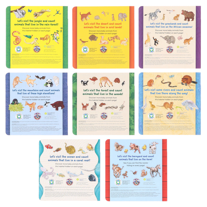 Our World, Our Home Little Library Collection by Marianne Berkes 8 Books Box Set - Ages 3+ - Board Book