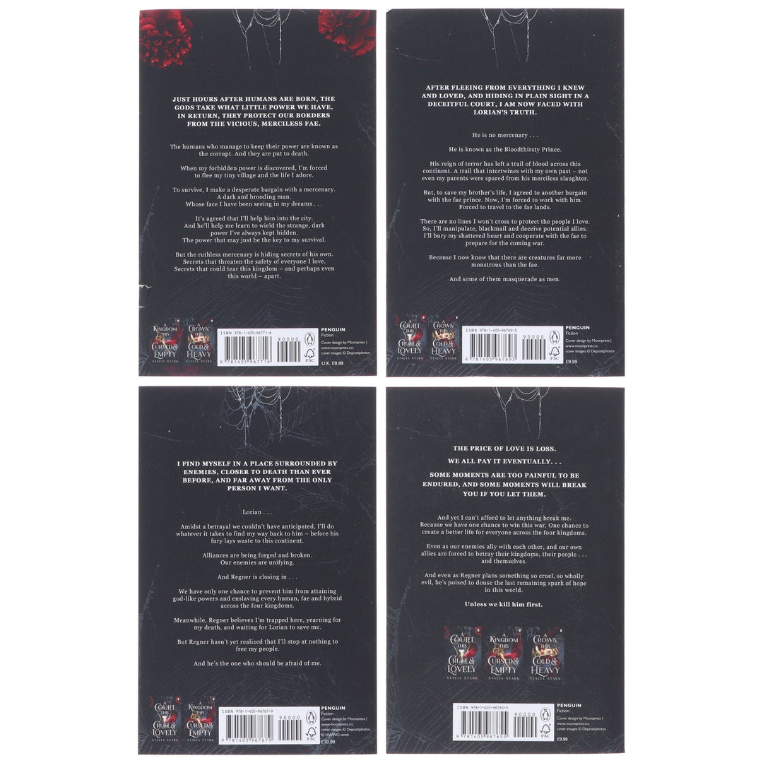 Kingdom of Lies Series by Stacia Stark 4 Books Collection Set - Fiction - Paperback