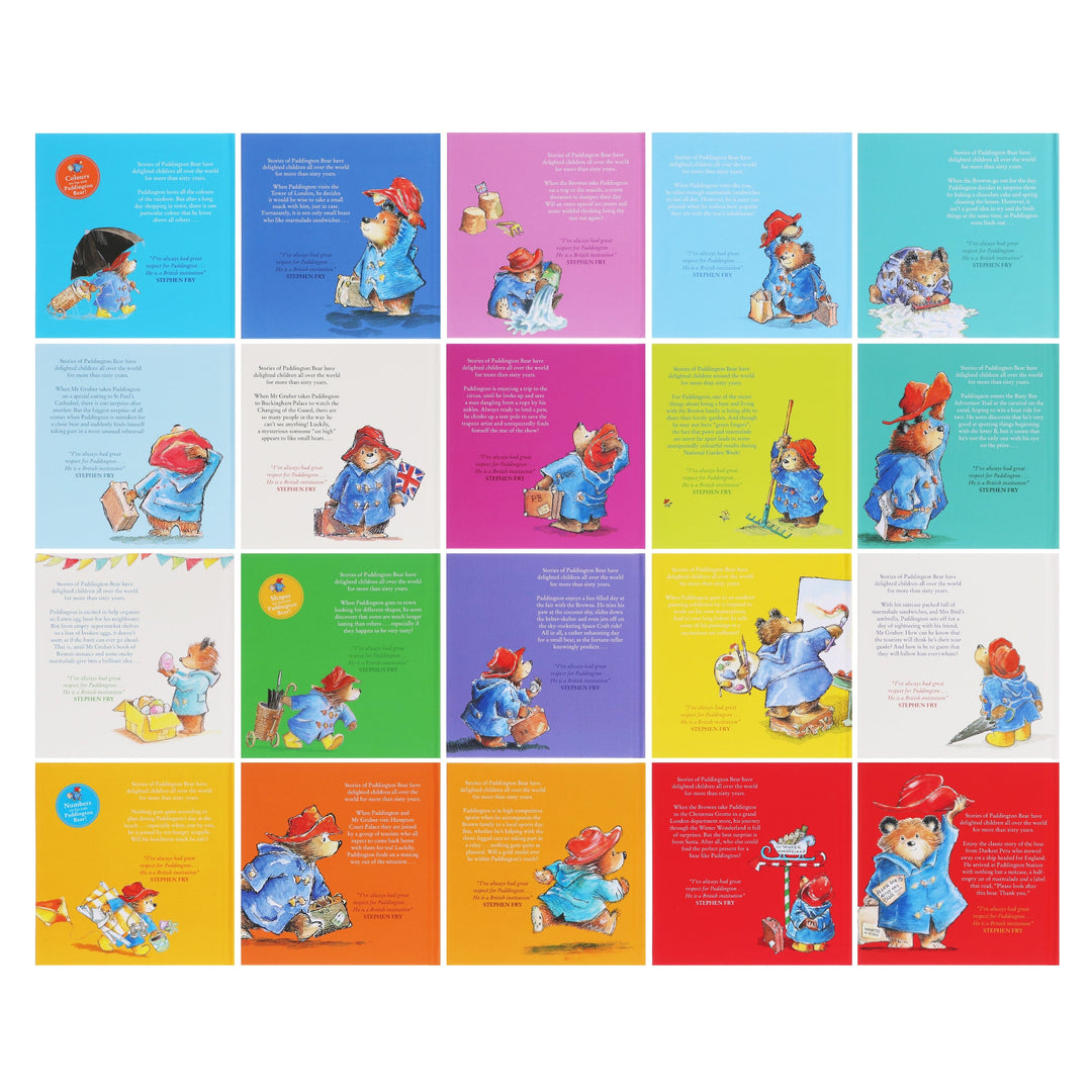 Paddington Classic Story Collection By Michael Bond 20 Books Collection Box Set - Ages 3+ - Paperback 0-5 HarperCollins Publishers