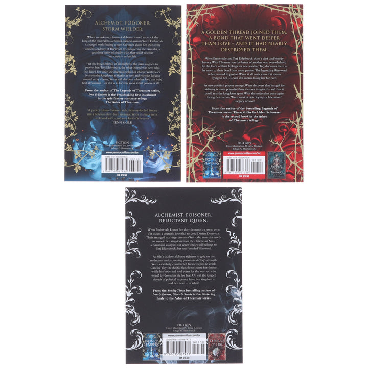 The Ashes of Thezmarr Trilogy by Helen Scheuerer 3 Books Collection Set - Fiction - Paperback