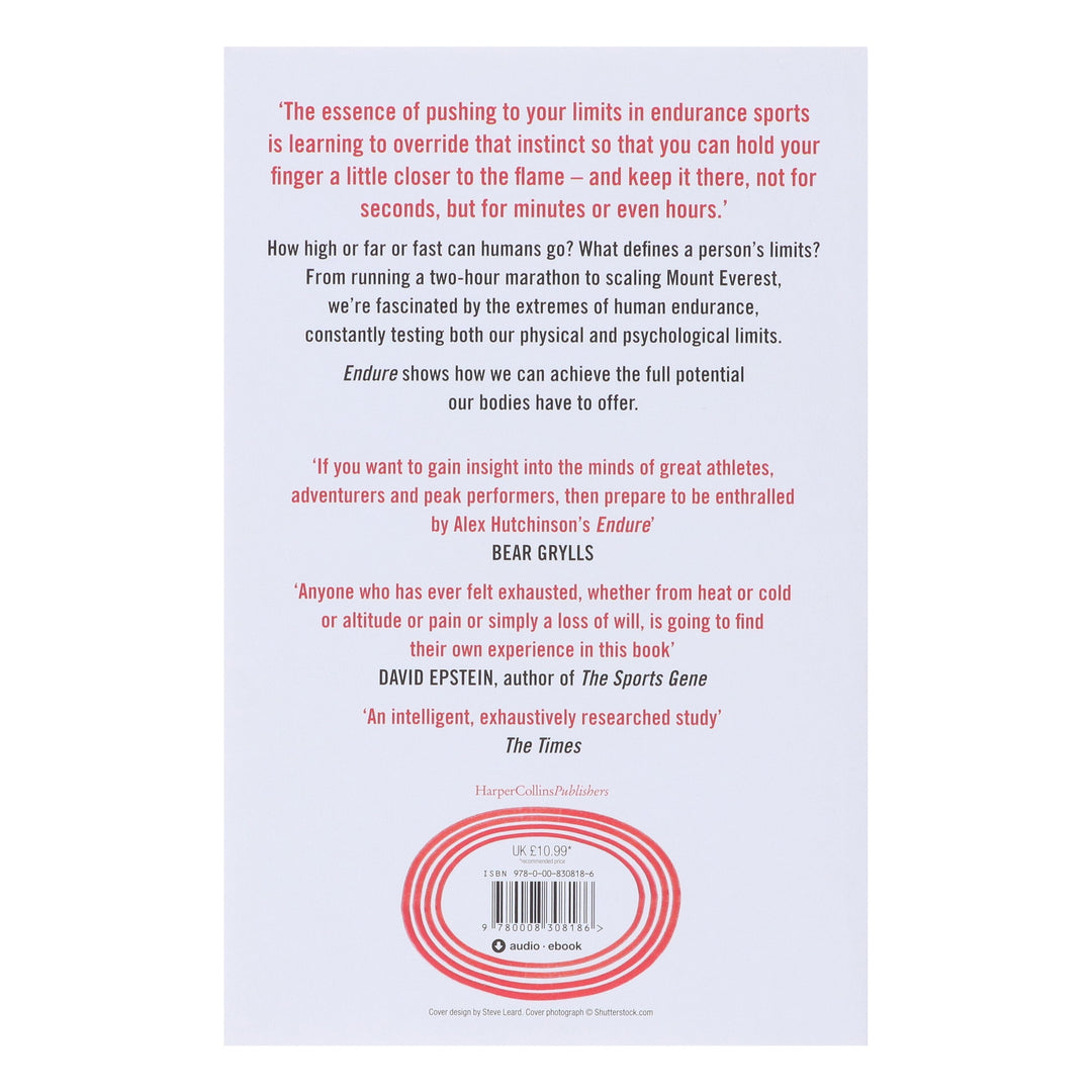 Endure: Mind, Body and the Curiously Elastic Limits of Human Performance by Alex Hutchinson - Non Fiction - Paperback