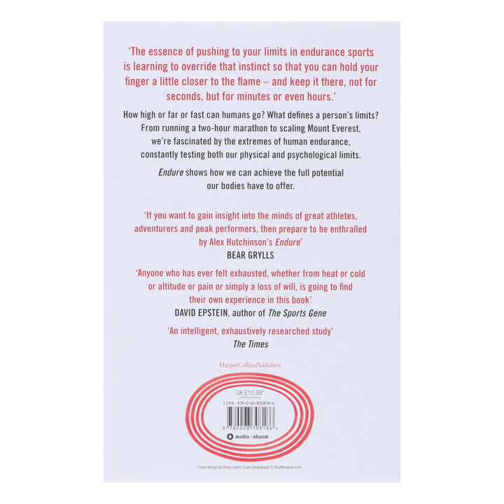 Endure: Mind, Body and the Curiously Elastic Limits of Human Performance by Alex Hutchinson - Non Fiction - Paperback