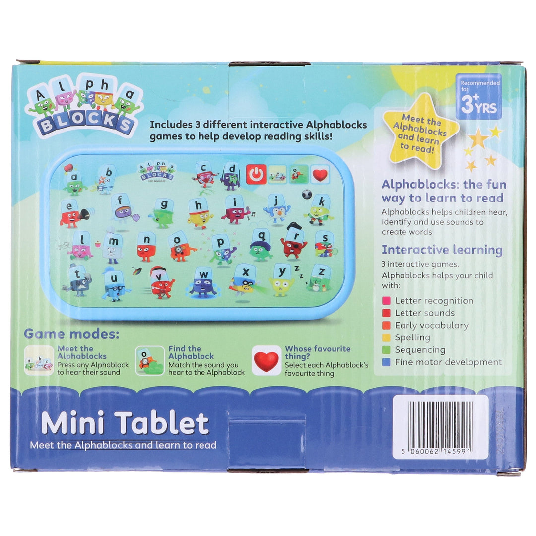 Alphablocks Mini Tablet Toy: The Fun Way To Learn to Read - Ages 3+ - Educational Toy