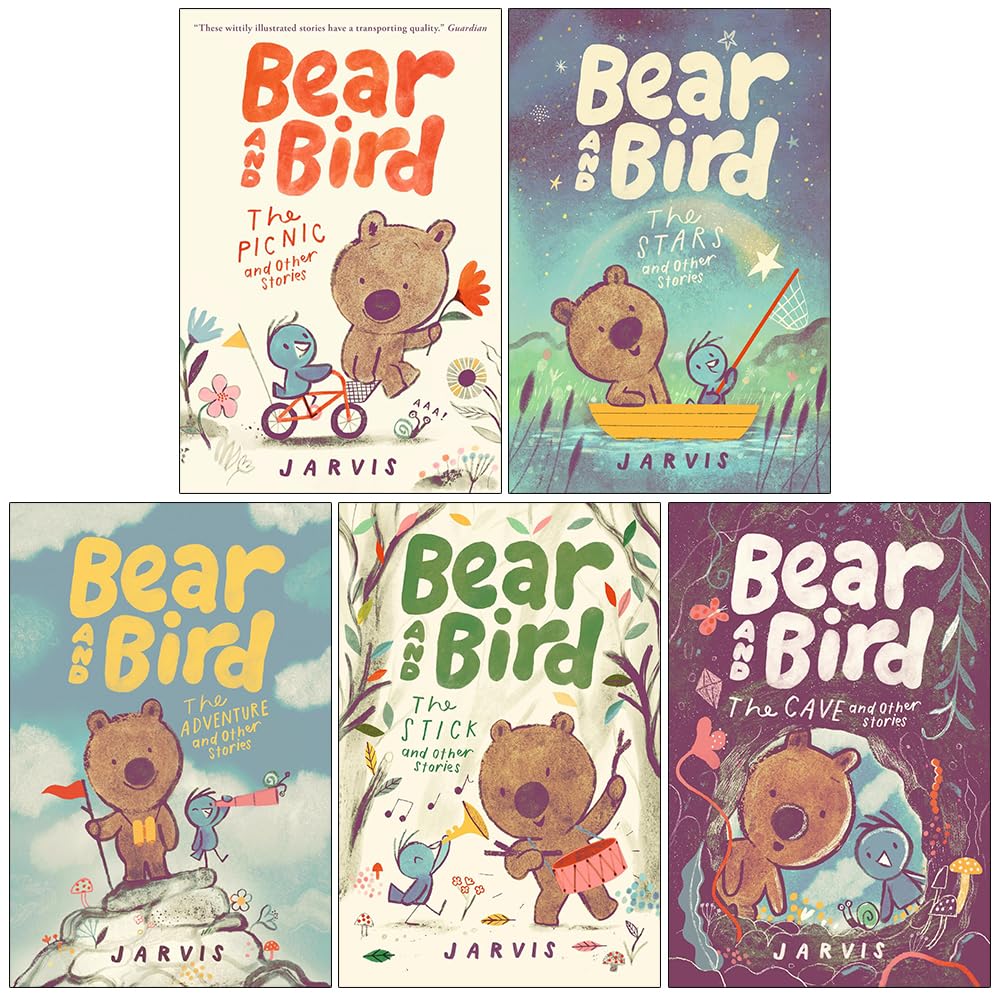 Bear and Bird Series by Jarvis 5 Books Collection Set - Ages 5-8 - Paperback