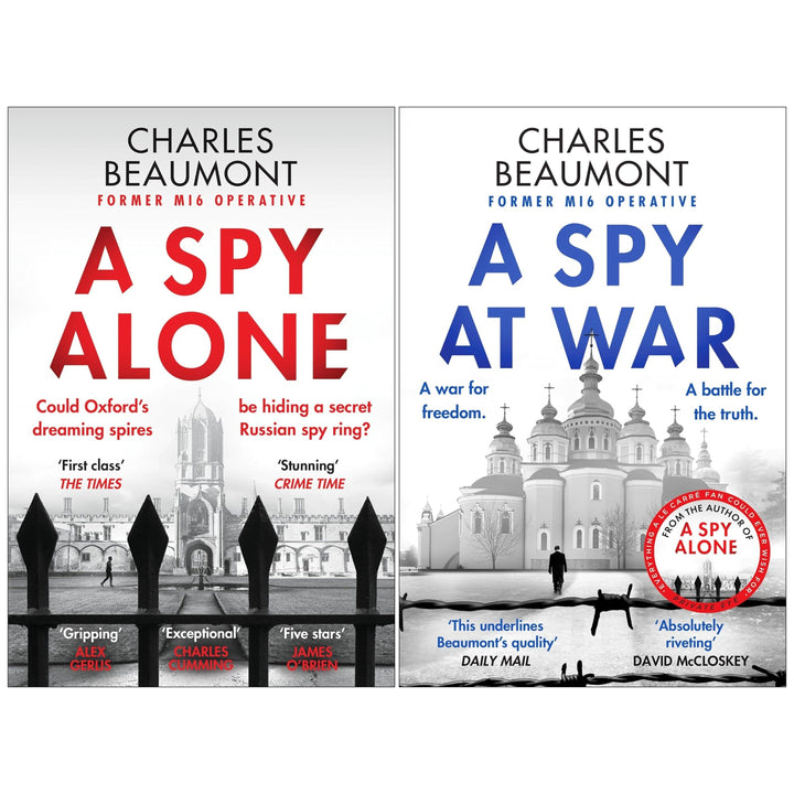 The Oxford Spy Ring Series by Charles Beaumont 2 Books Collection Set - Fiction - Paperback