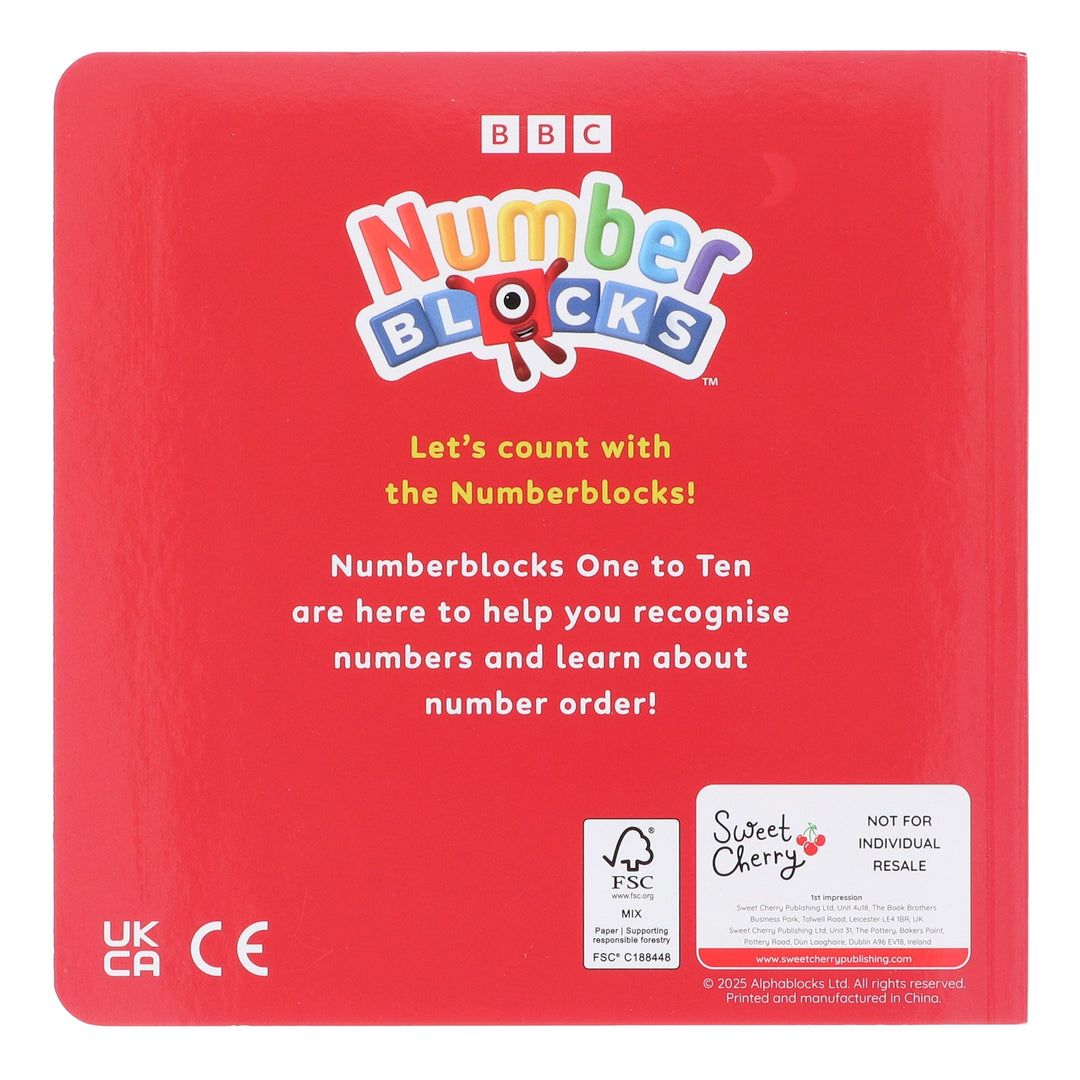 Numberblocks: First Numbers Jigsaw and Book: Learn to count with this Fun Numbers and Giant 36-piece jigsaw! - Ages 3+ - Board Book