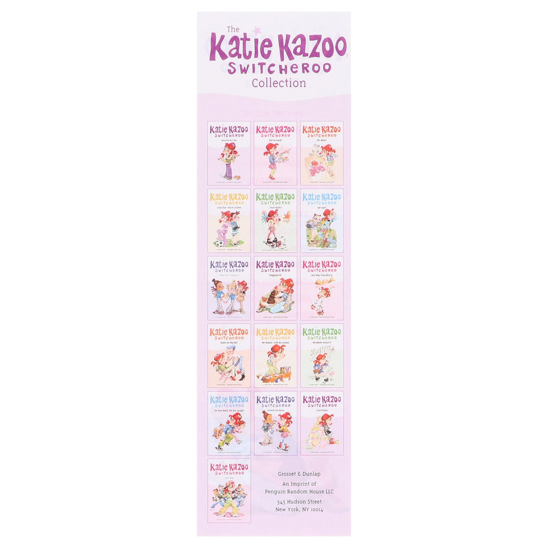 The Katie Kazoo Switcheroo 8 Flips Books With 16 Stories Collection Box Set Plus Bookmark - Ages 7-9 - Paperback