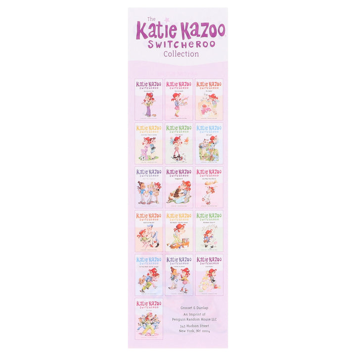 The Katie Kazoo Switcheroo 8 Flips Books With 16 Stories Collection Box Set Plus Bookmark - Ages 7-9 - Paperback