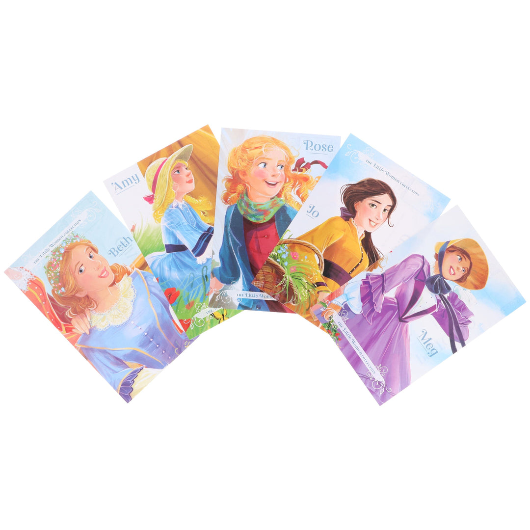 Louisa May Alcott Family Favorites Collection 6 Books Box Set - Ages 8-12 - Paperback