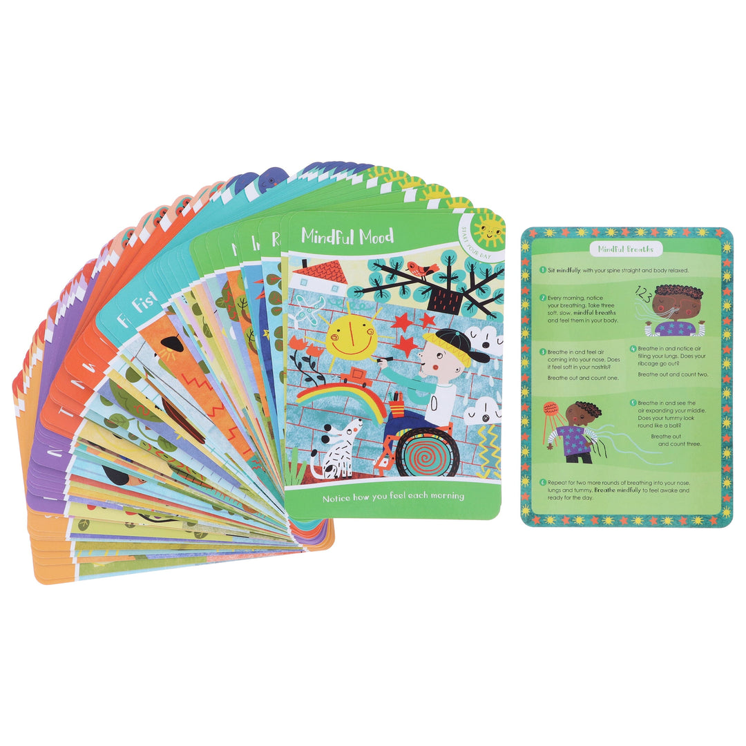Mindful Kids: 50 Mindfulness Activities for Kindness, Focus and Calm by Whitney Stewart - Ages 4+ - Activity Card