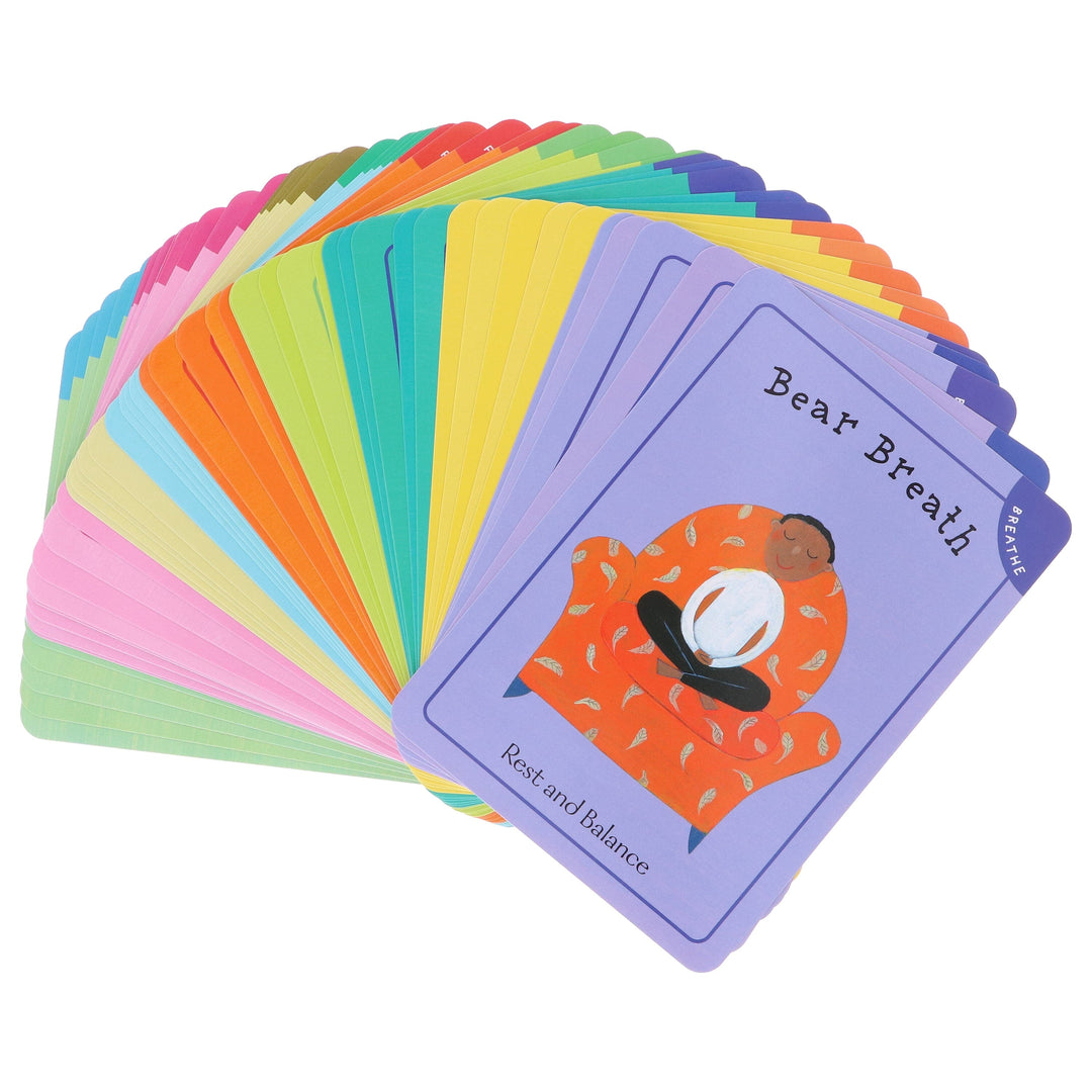 Yoga Pretzels: 50 Fun Yoga Activities for Kids and Grownups by Tara Guber & Leah Kalish - Ages 4+ - Yoga Cards
