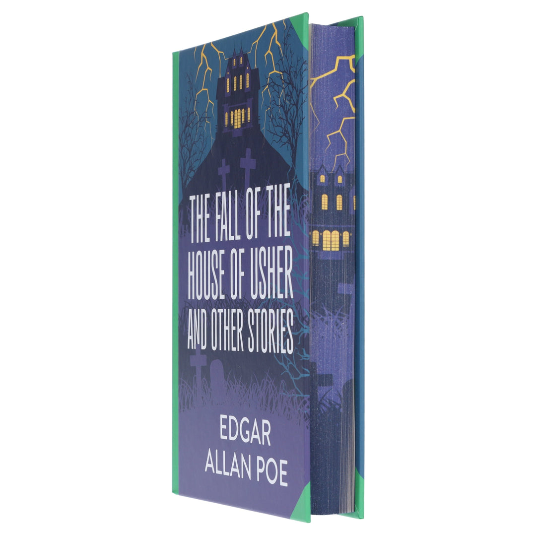 The Fall of the House of Usher & Other Stories by Edgar Allan Poe - Fiction - Sprayed Edges Hardback