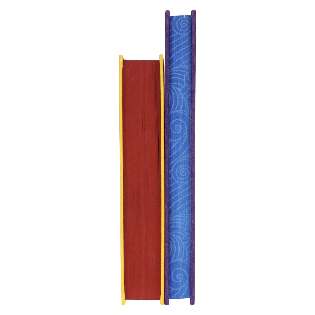 Percy Jackson and the Olympians (Puffin 85th Anniversary Clothbound Collection) by Rick Riordan 2 Books Collector's Edition Set - Ages 9+ - Hardback